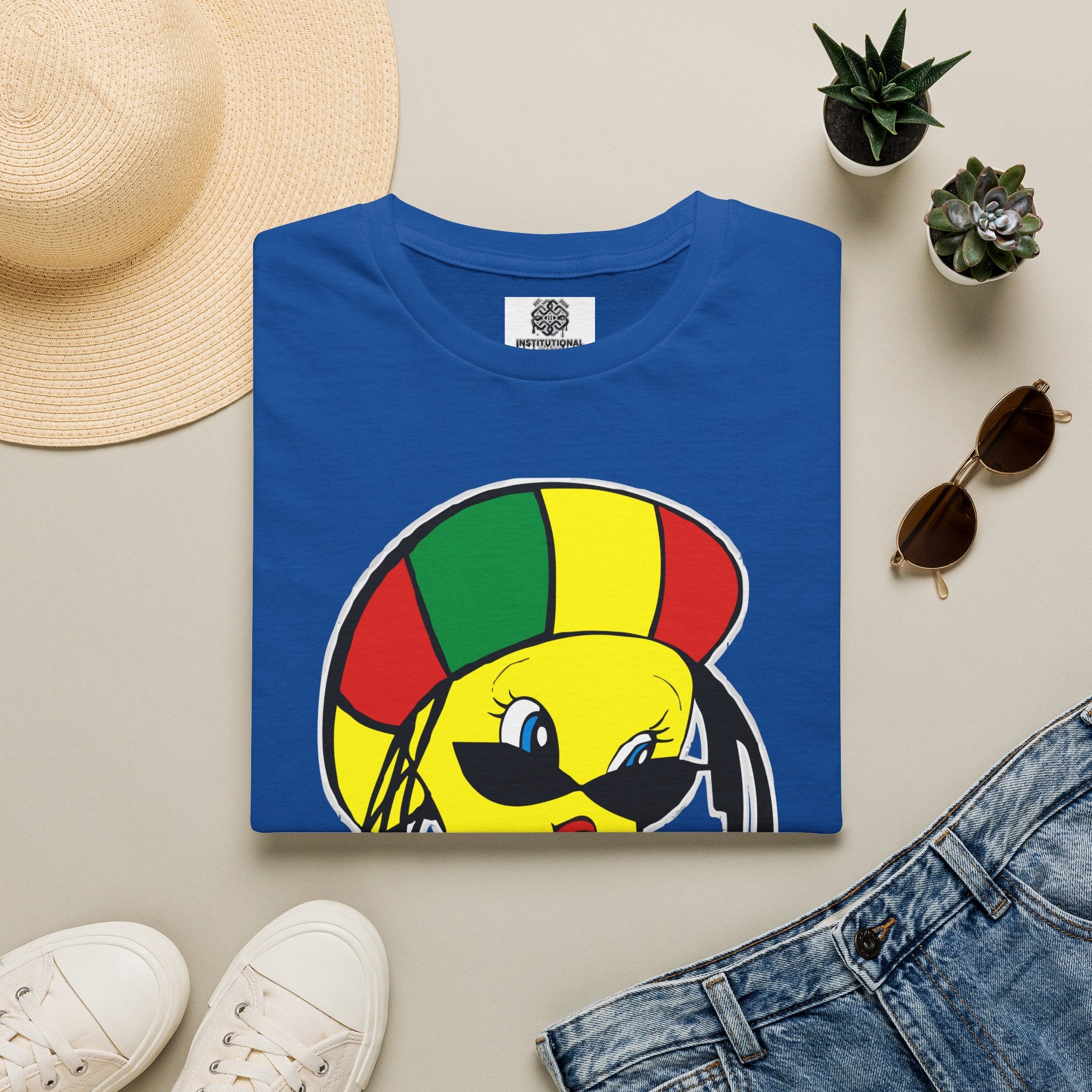 Rasta Tweety T-Shirt — Reggae Cartoon Graphic Tee