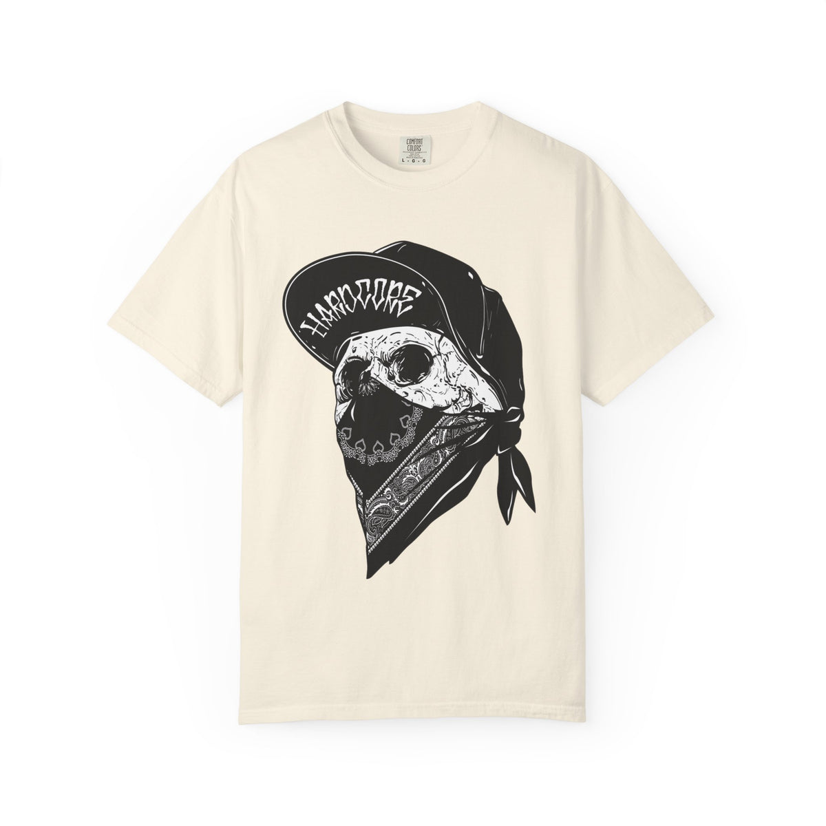 Skull Bandana Tee — Streetwear Graphic T-Shirt