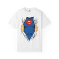 Superman Ripped Shirt Graphic T-Shirt — Superman Logo Reveal Tee
