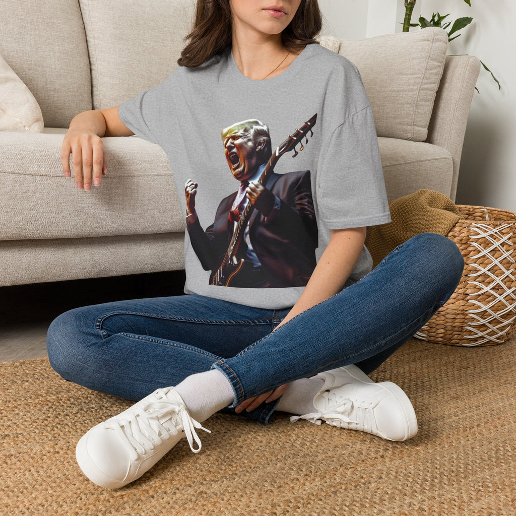 Political Rock Portrait T-Shirt