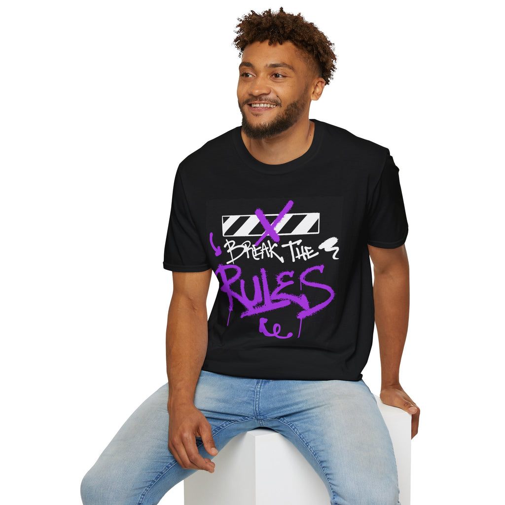 Break the Rules Graffiti T-Shirt