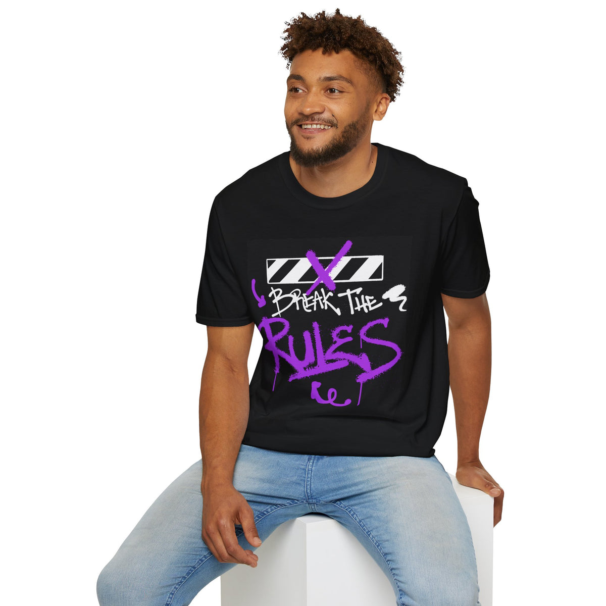 Break the Rules Graffiti T-Shirt