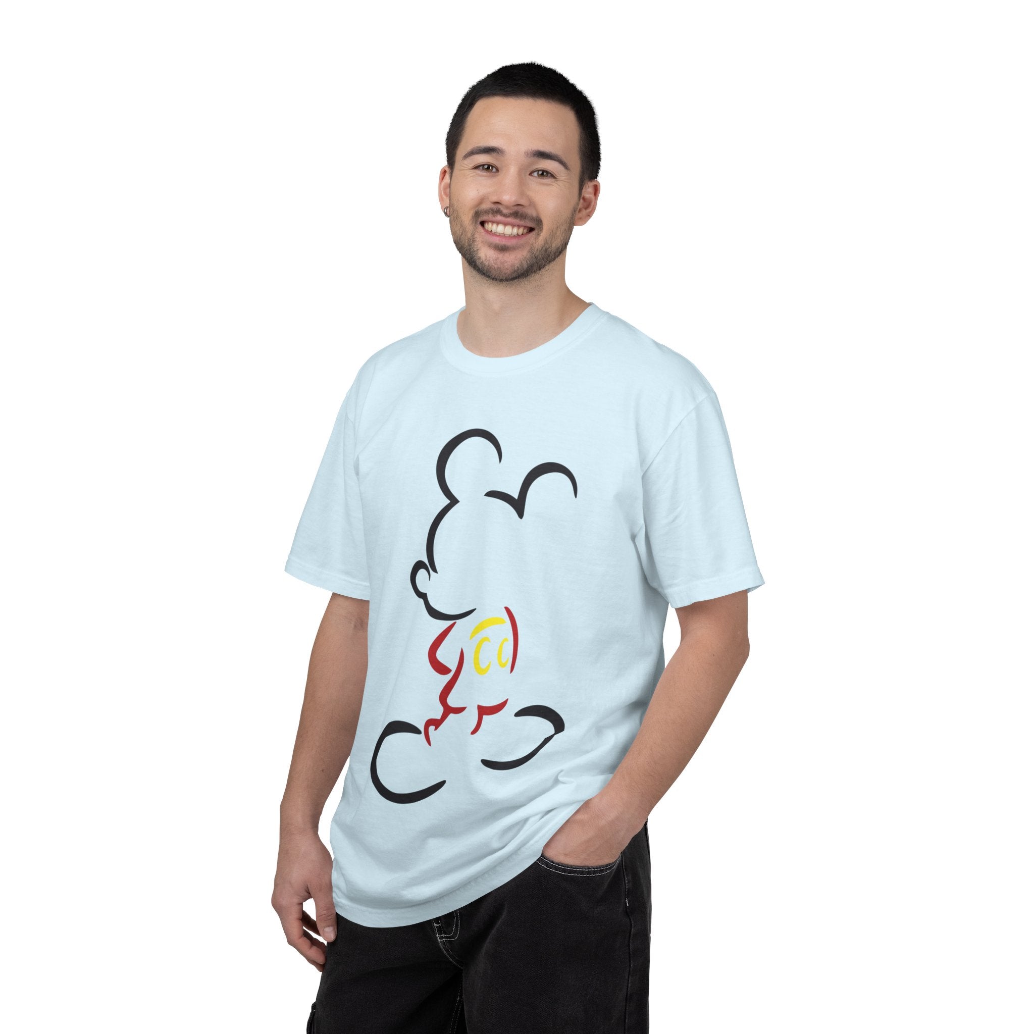 Minimalist Mouse Silhouette T-Shirt