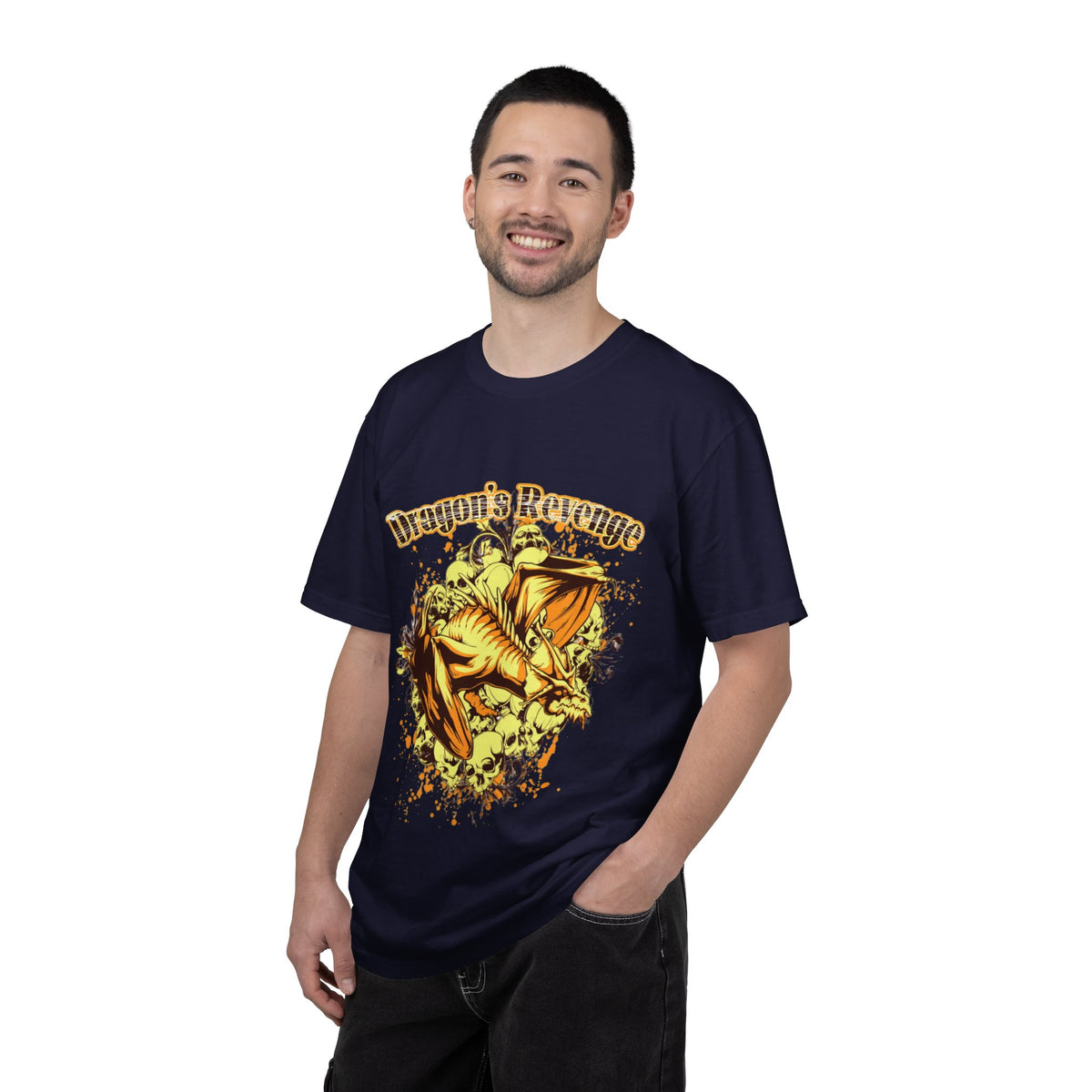 Dragon's Revenge T-Shirt — Fierce Golden Dragon Graphic Tee