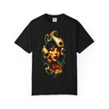 Skull Witch Portrait T-Shirt — Gothic Horror Art Tee