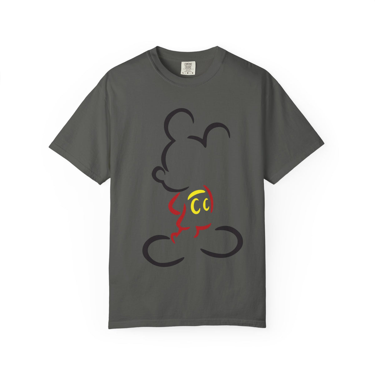 Minimalist Mouse Silhouette T-Shirt