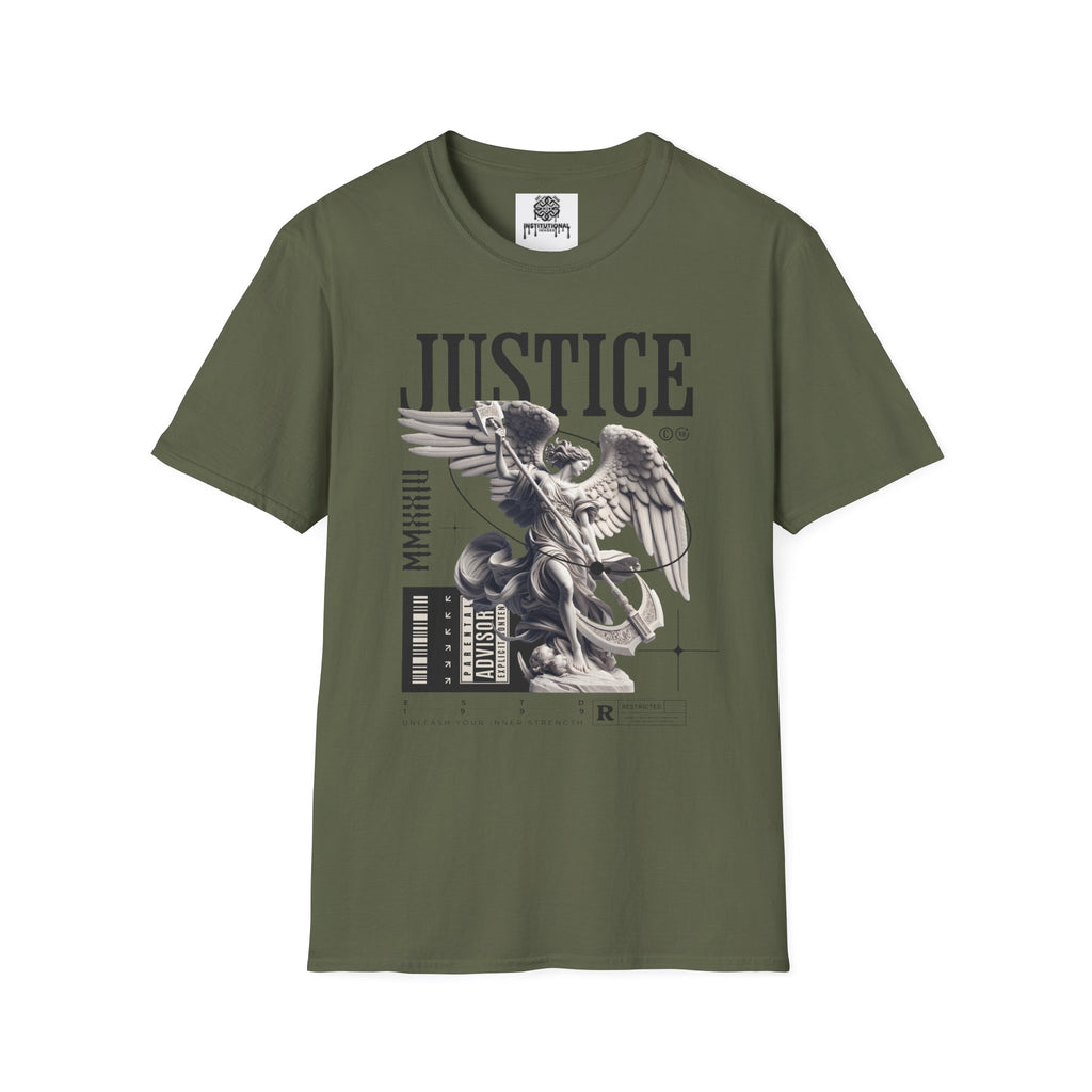 Justice Eagle T-Shirt — Vintage Courtroom Graphic Tee