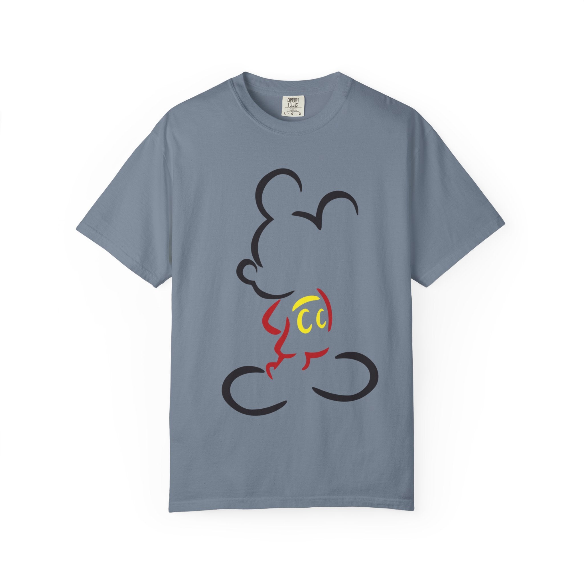 Minimalist Mouse Silhouette T-Shirt