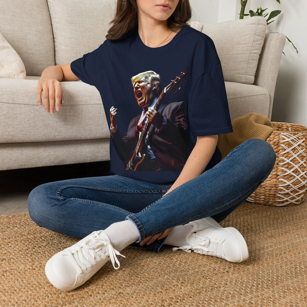 Political Rock Portrait T-Shirt