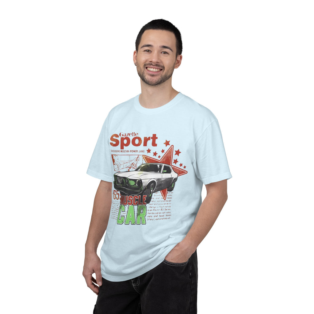 Muscle Car Graphic T-Shirt — '65 Sport Vintage Auto Tee