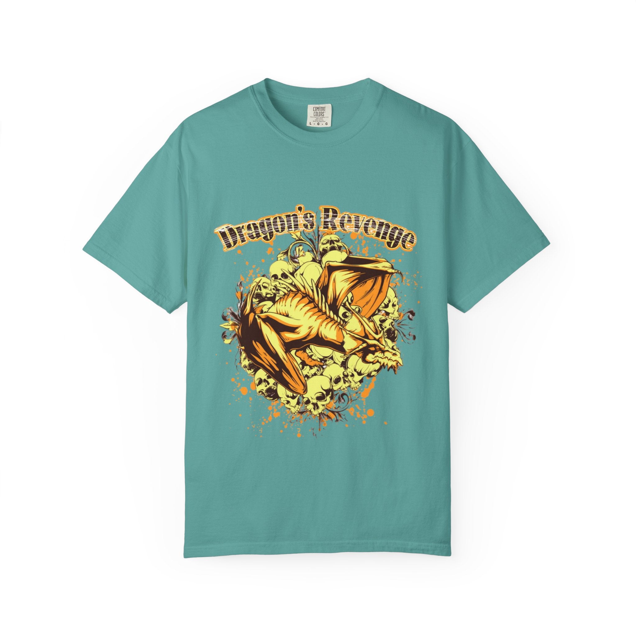 Dragon's Revenge T-Shirt — Fierce Golden Dragon Graphic Tee