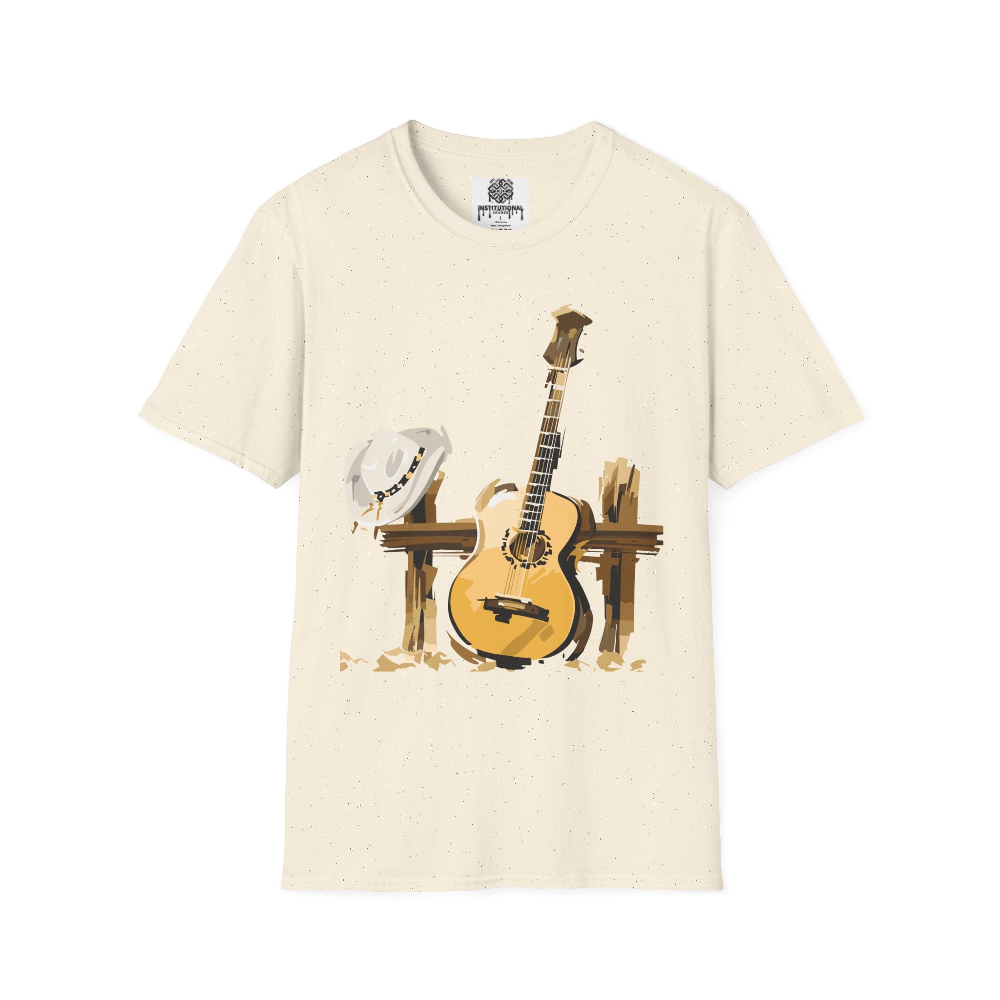 Guitar Trio T-Shirt — Acoustic Banjo Mandolin Musician Tee