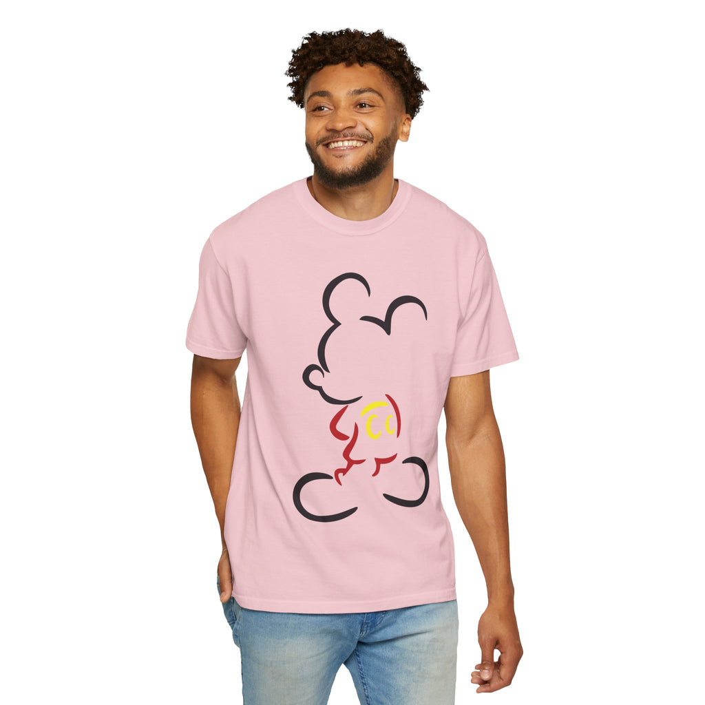 Minimalist Mouse Silhouette T-Shirt