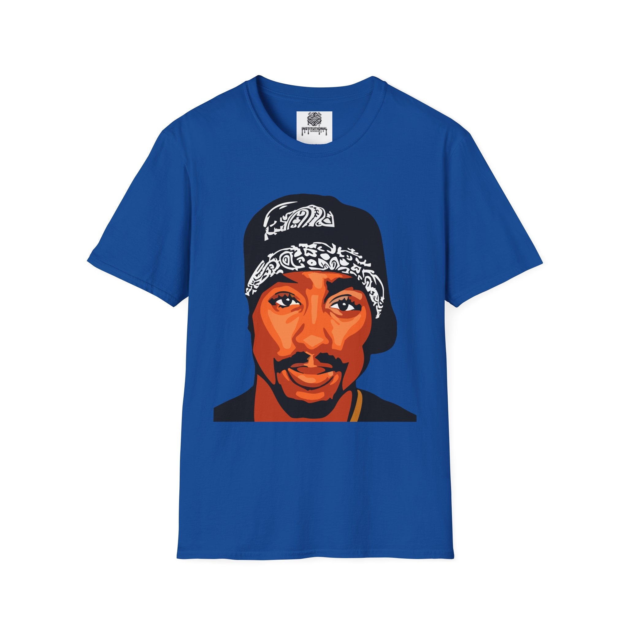 T-Shirt — Iconic  Portrait Tee with Bandana
