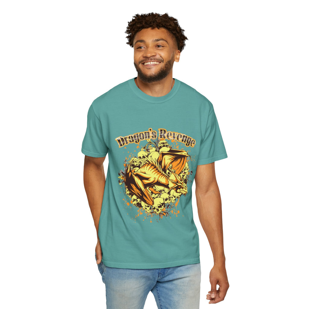 Dragon's Revenge T-Shirt — Fierce Golden Dragon Graphic Tee