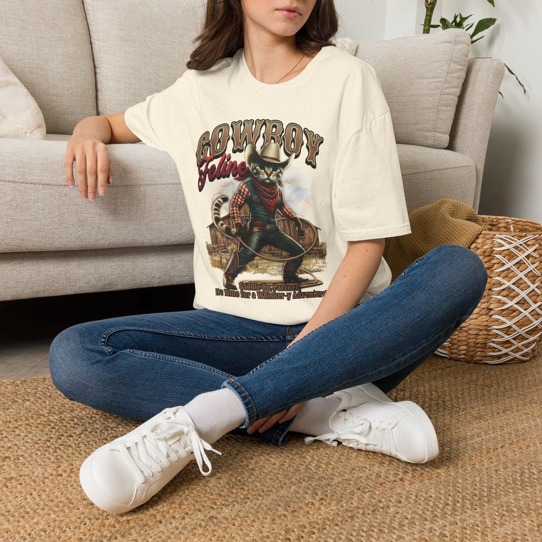 Cowboy Feline T-Shirt