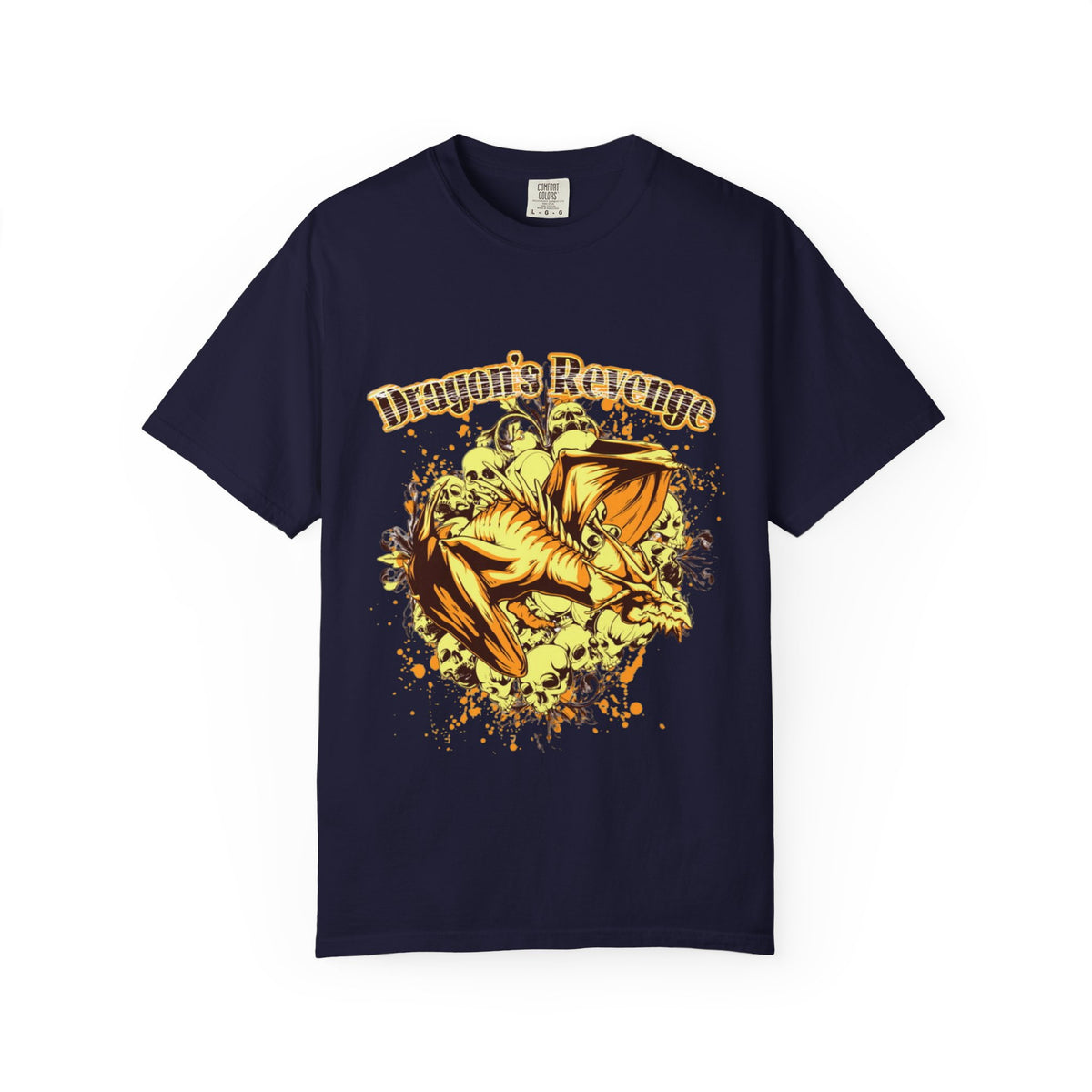 Dragon's Revenge T-Shirt — Fierce Golden Dragon Graphic Tee