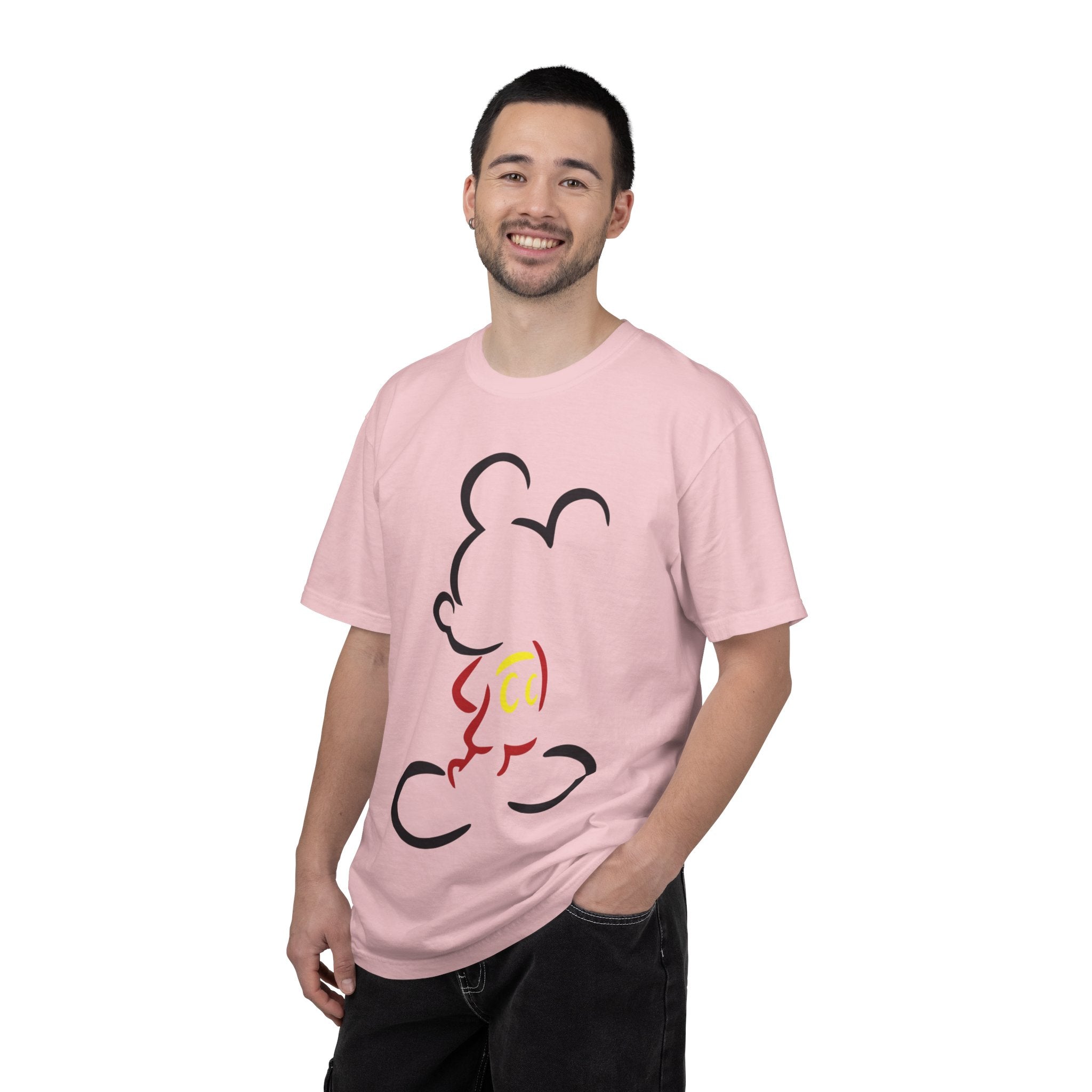 Minimalist Mouse Silhouette T-Shirt