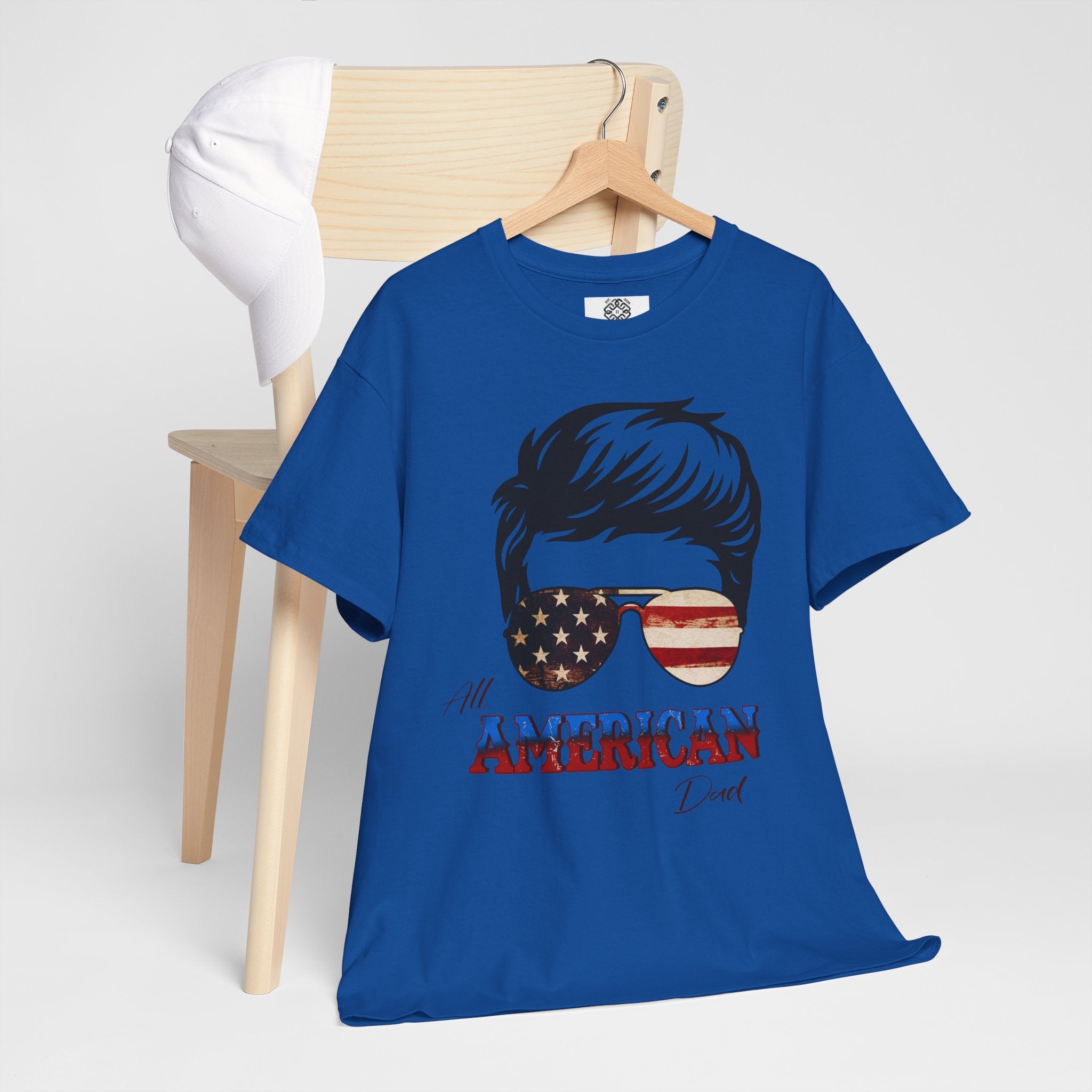 American Sunglasses Graphic Tee — "All American" Patriotic USA T-Shirt