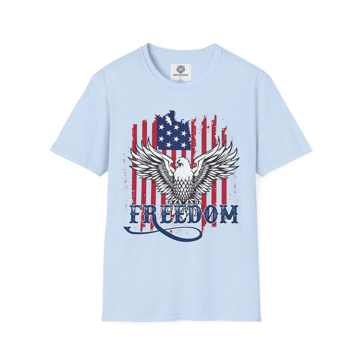 Freedom Eagle T‑Shirt – Patriotic American Flag Graphic Tee