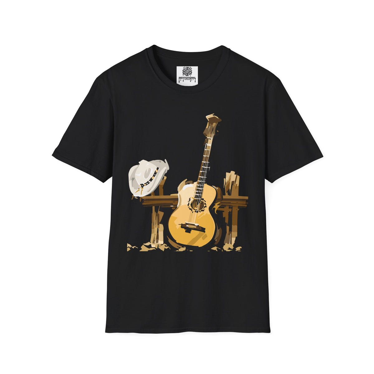 Guitar Trio T-Shirt — Acoustic Banjo Mandolin Musician Tee