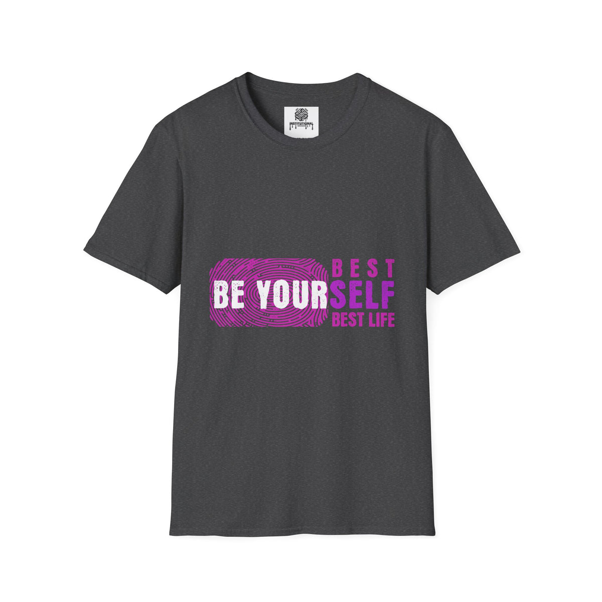 Best Yourself T-Shirt — Inspirational Pink Graphic Tee