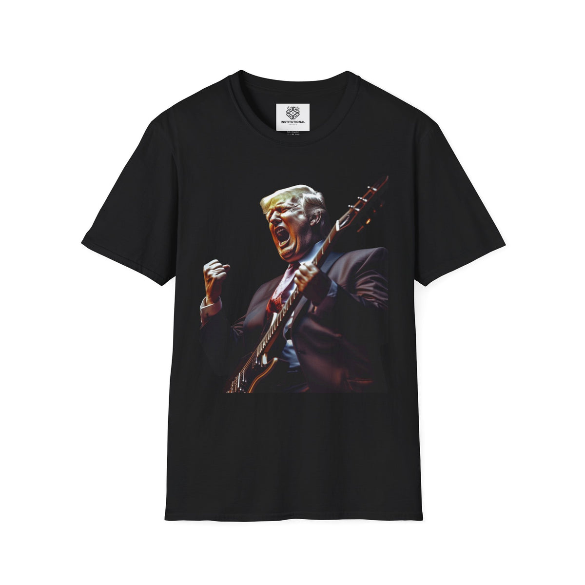 Political Rock Portrait T-Shirt