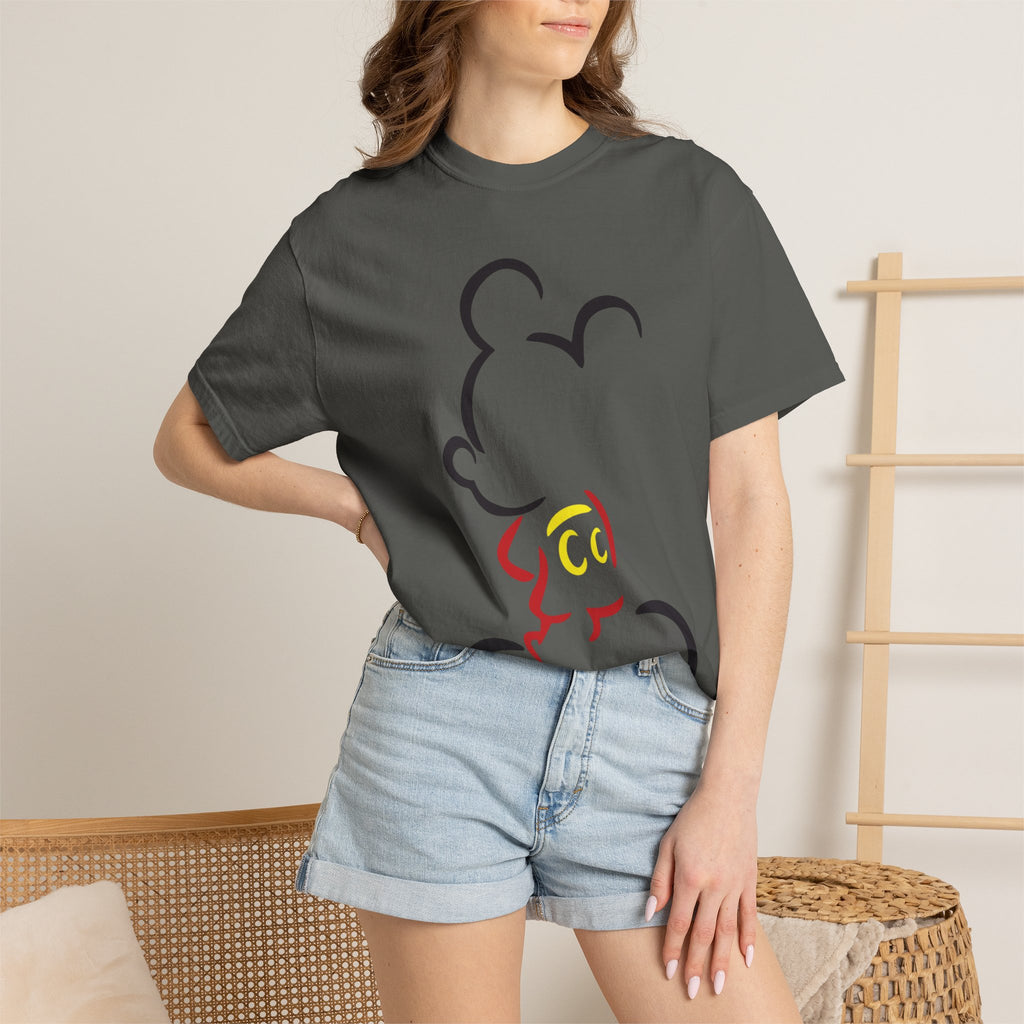 Minimalist Mouse Silhouette T-Shirt