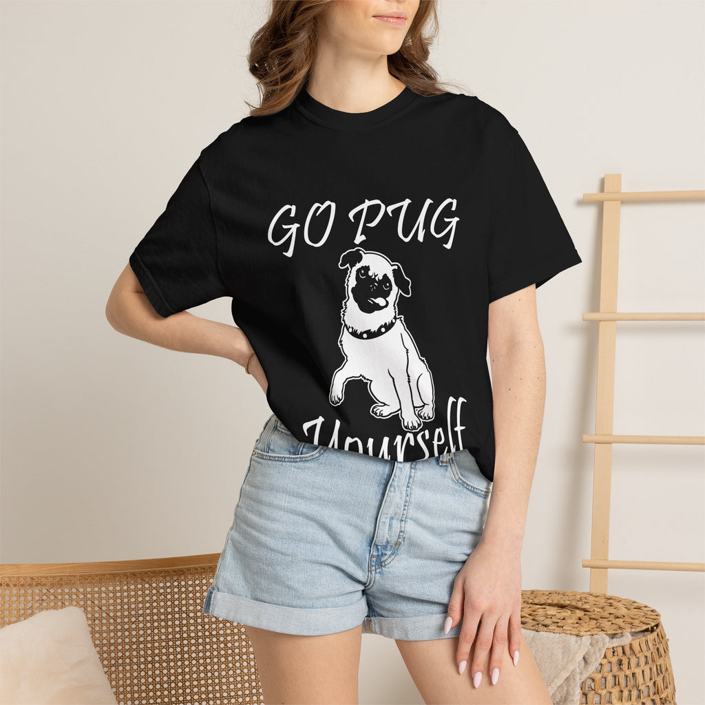 Go Pug Yourself T-Shirt — Funny Pug Dog Graphic Tee
