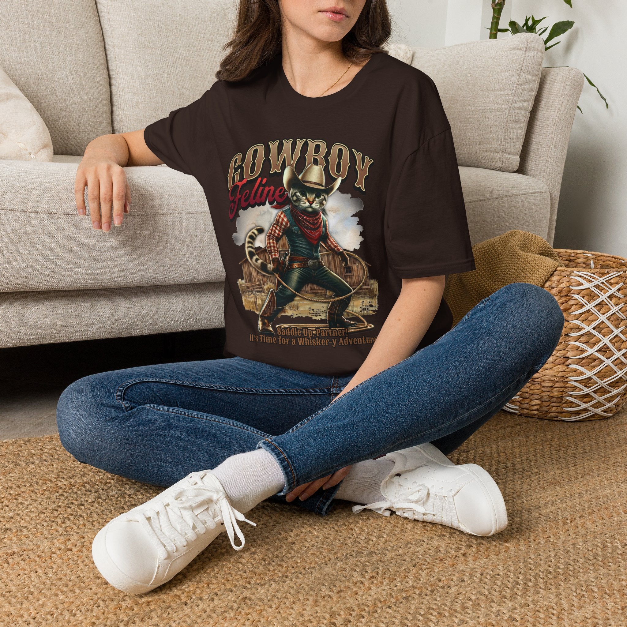 Cowboy Feline T-Shirt