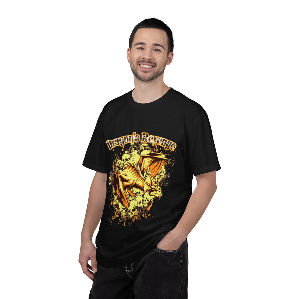 Dragon's Revenge T-Shirt — Fierce Golden Dragon Graphic Tee