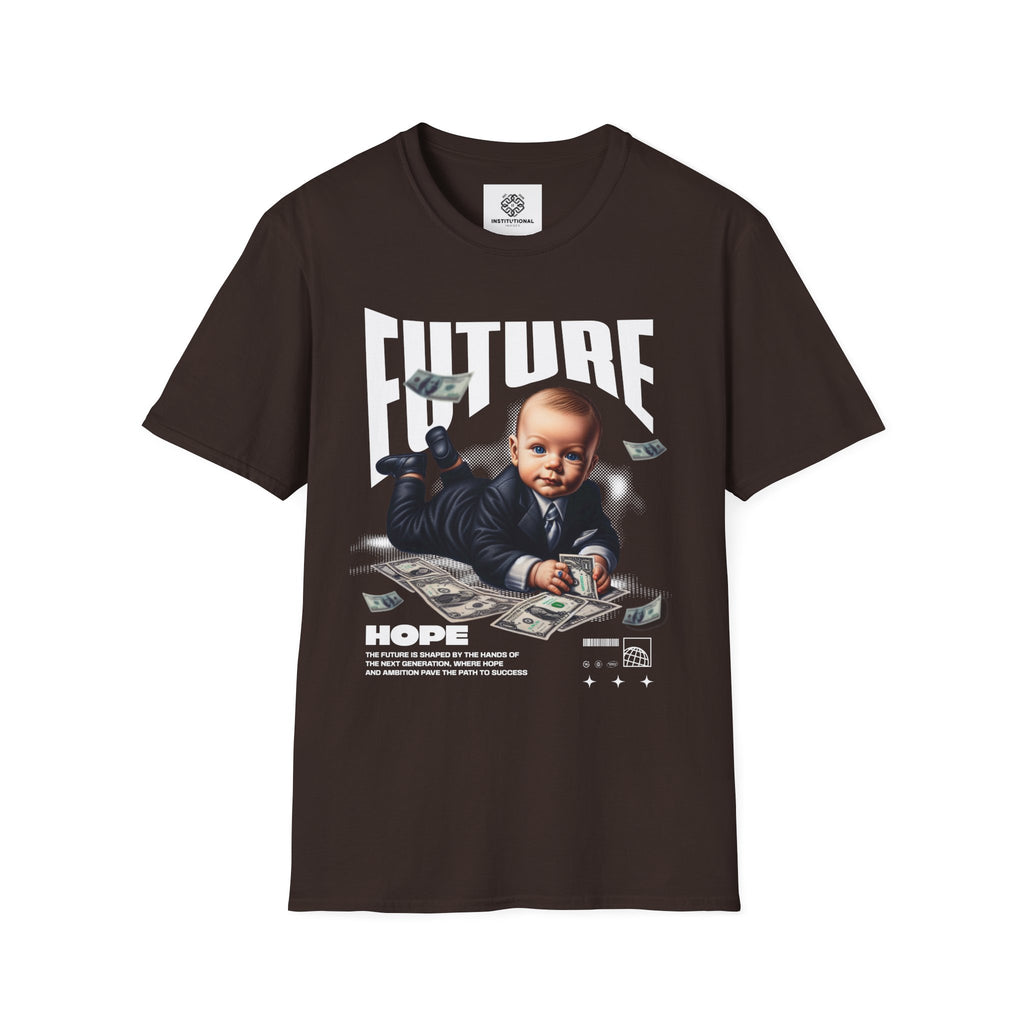Baby Boss Money Tee — Funny Infant Business Graphic T-Shirt