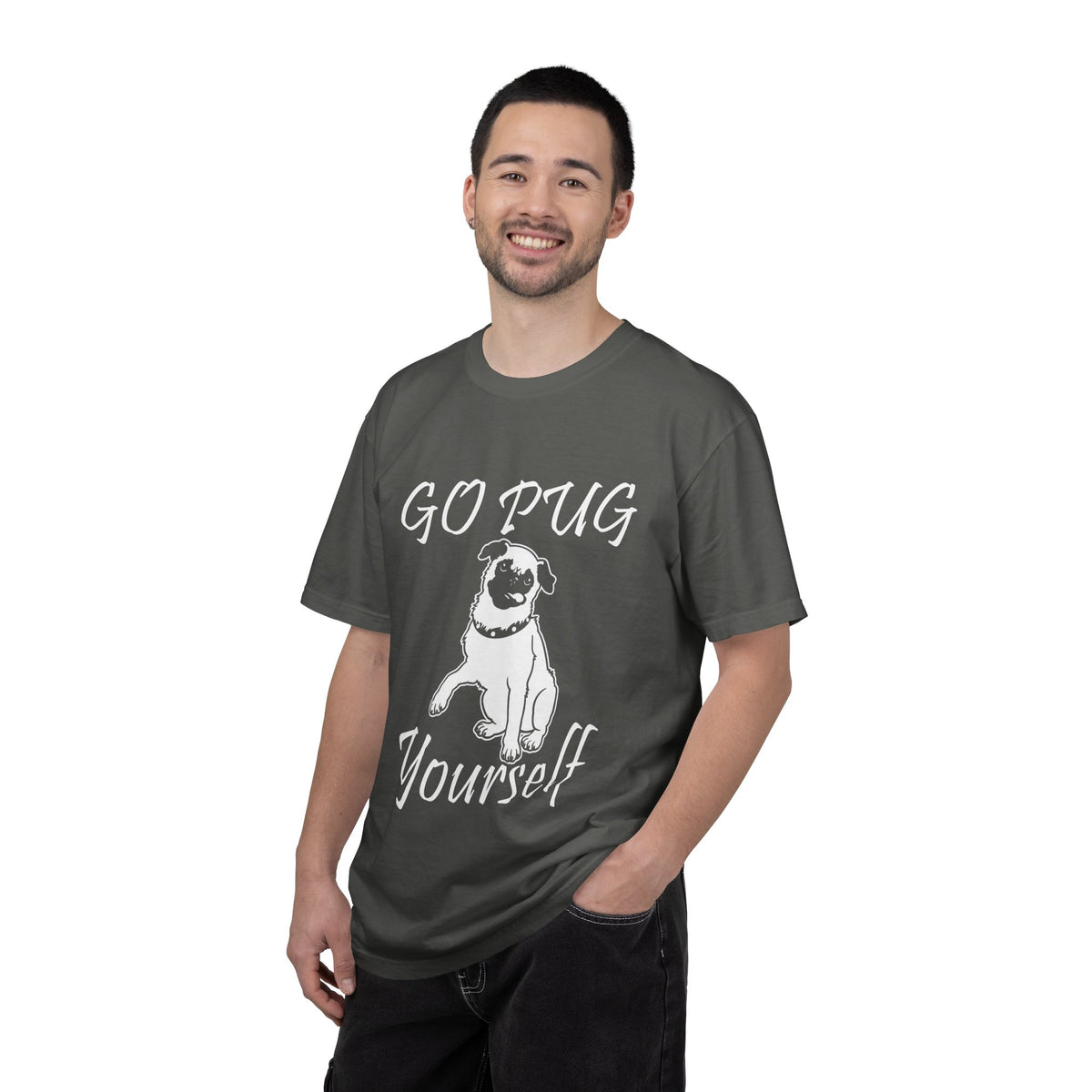 Go Pug Yourself T-Shirt — Funny Pug Dog Graphic Tee