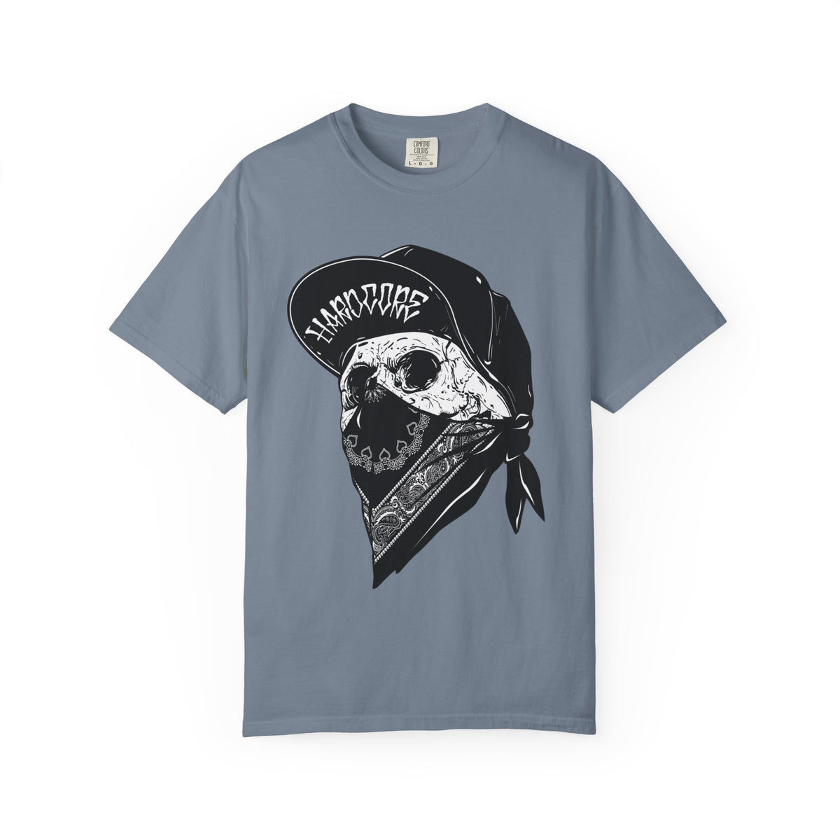 Skull Bandana Tee — Streetwear Graphic T-Shirt