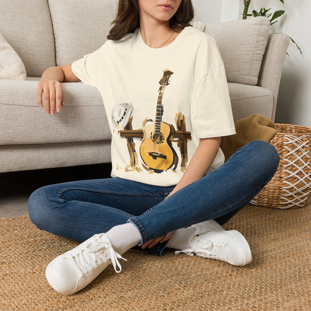 Guitar Trio T-Shirt — Acoustic Banjo Mandolin Musician Tee