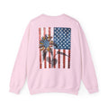 American Flag Sunflower Crewneck Sweatshirt
