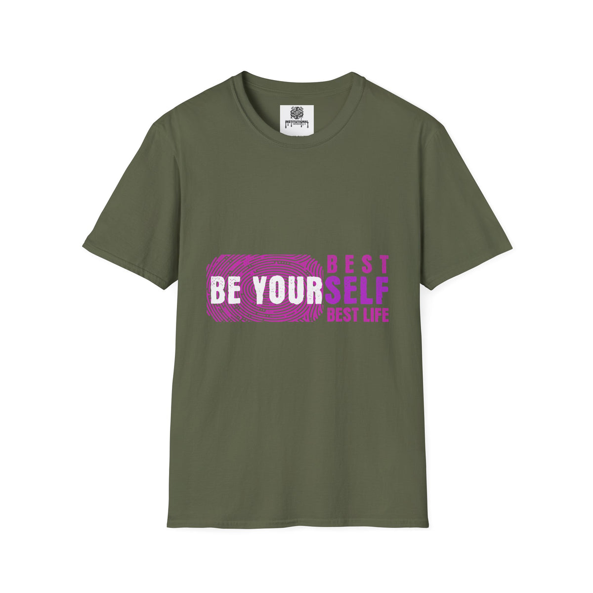 Best Yourself T-Shirt — Inspirational Pink Graphic Tee