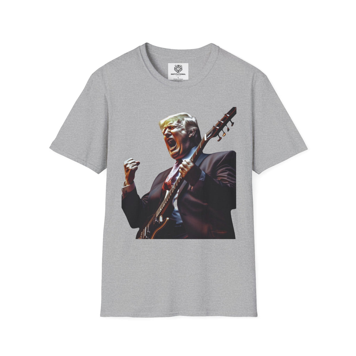 Political Rock Portrait T-Shirt