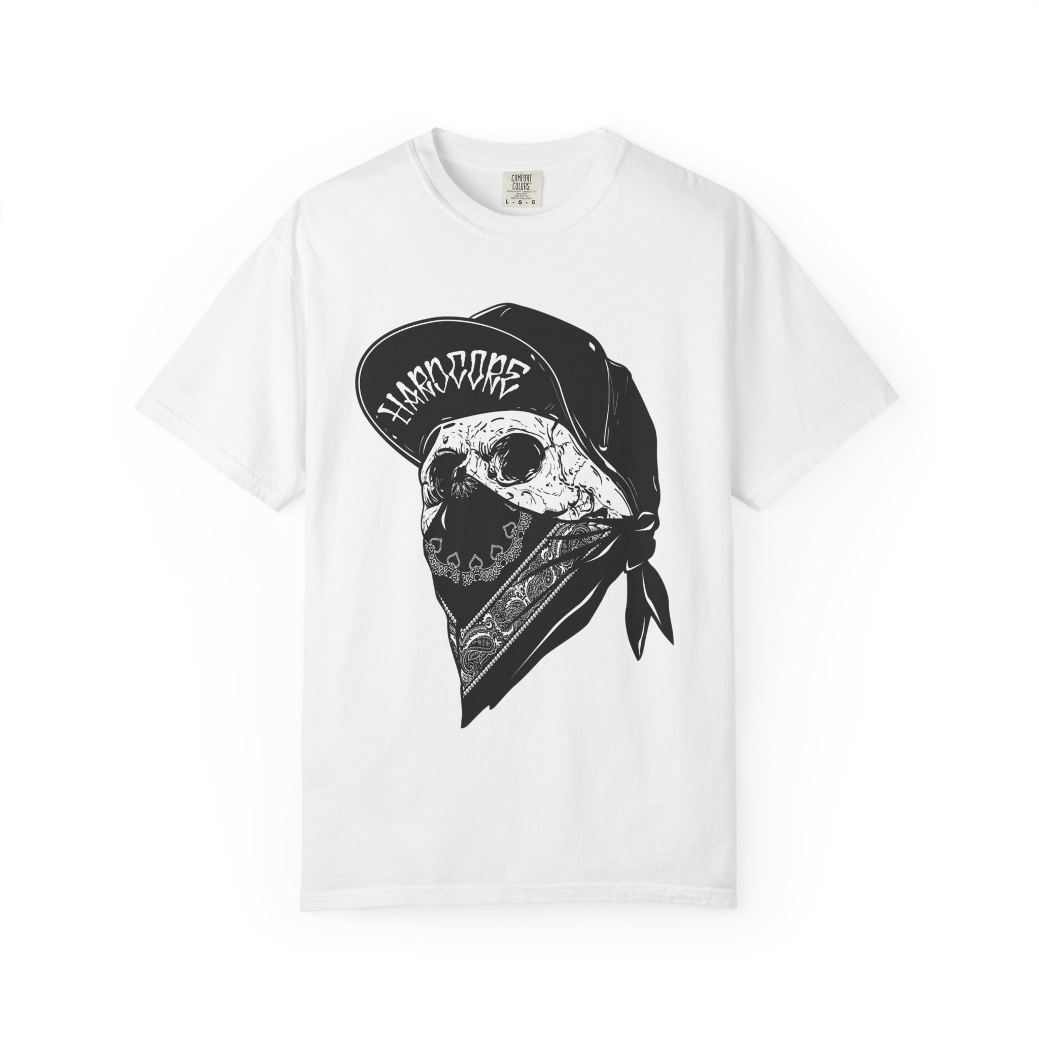 Skull Bandana Tee — Streetwear Graphic T-Shirt
