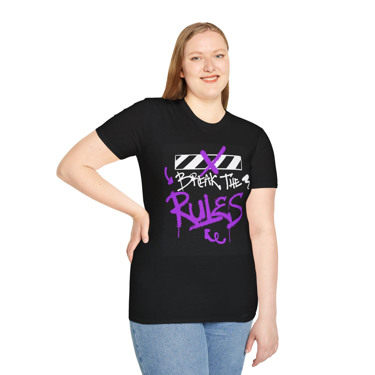 Break the Rules Graffiti T-Shirt