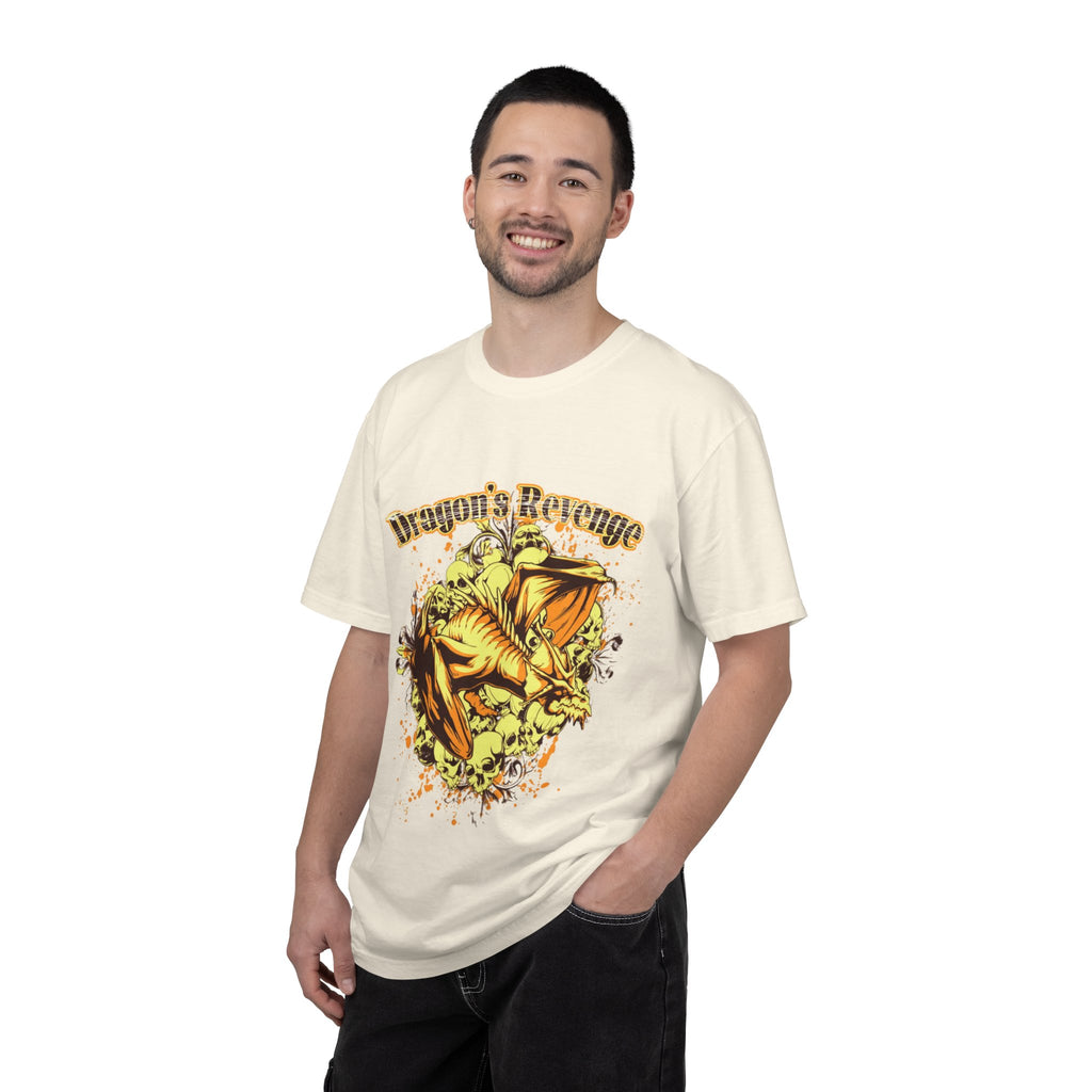 Dragon's Revenge T-Shirt — Fierce Golden Dragon Graphic Tee