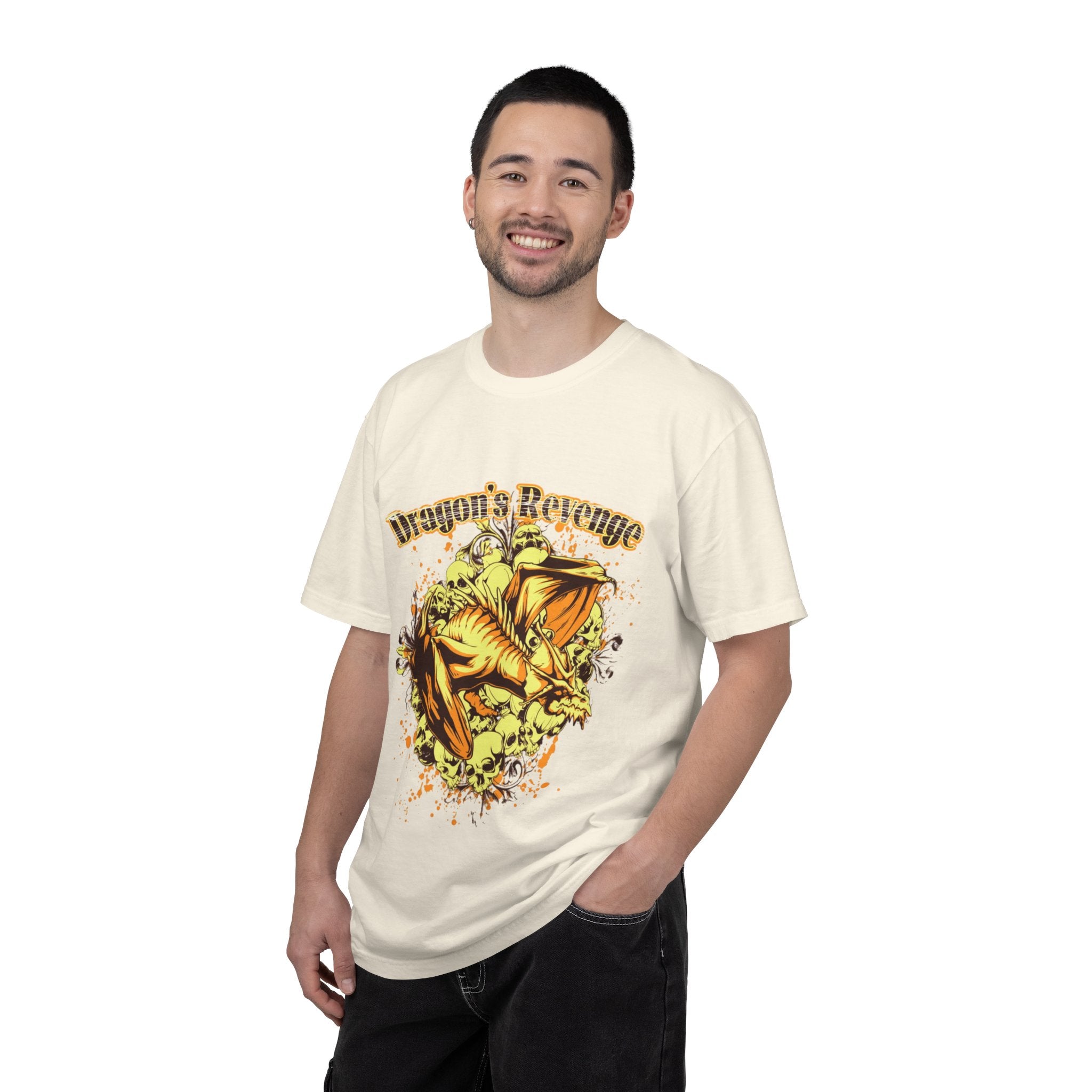 Dragon's Revenge T-Shirt — Fierce Golden Dragon Graphic Tee