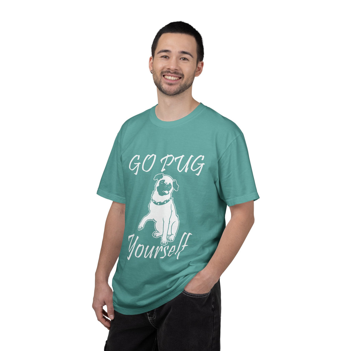 Go Pug Yourself T-Shirt — Funny Pug Dog Graphic Tee