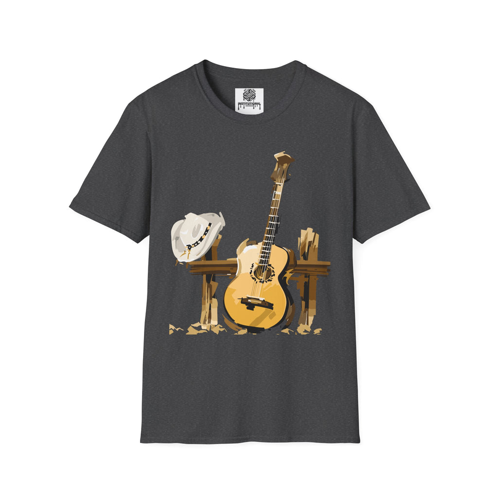 Guitar Trio T-Shirt — Acoustic Banjo Mandolin Musician Tee