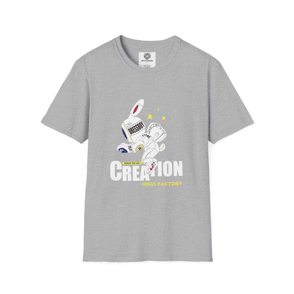 Astronaut Creation T‑Shirt — 'Creation' Space Graphic Tee