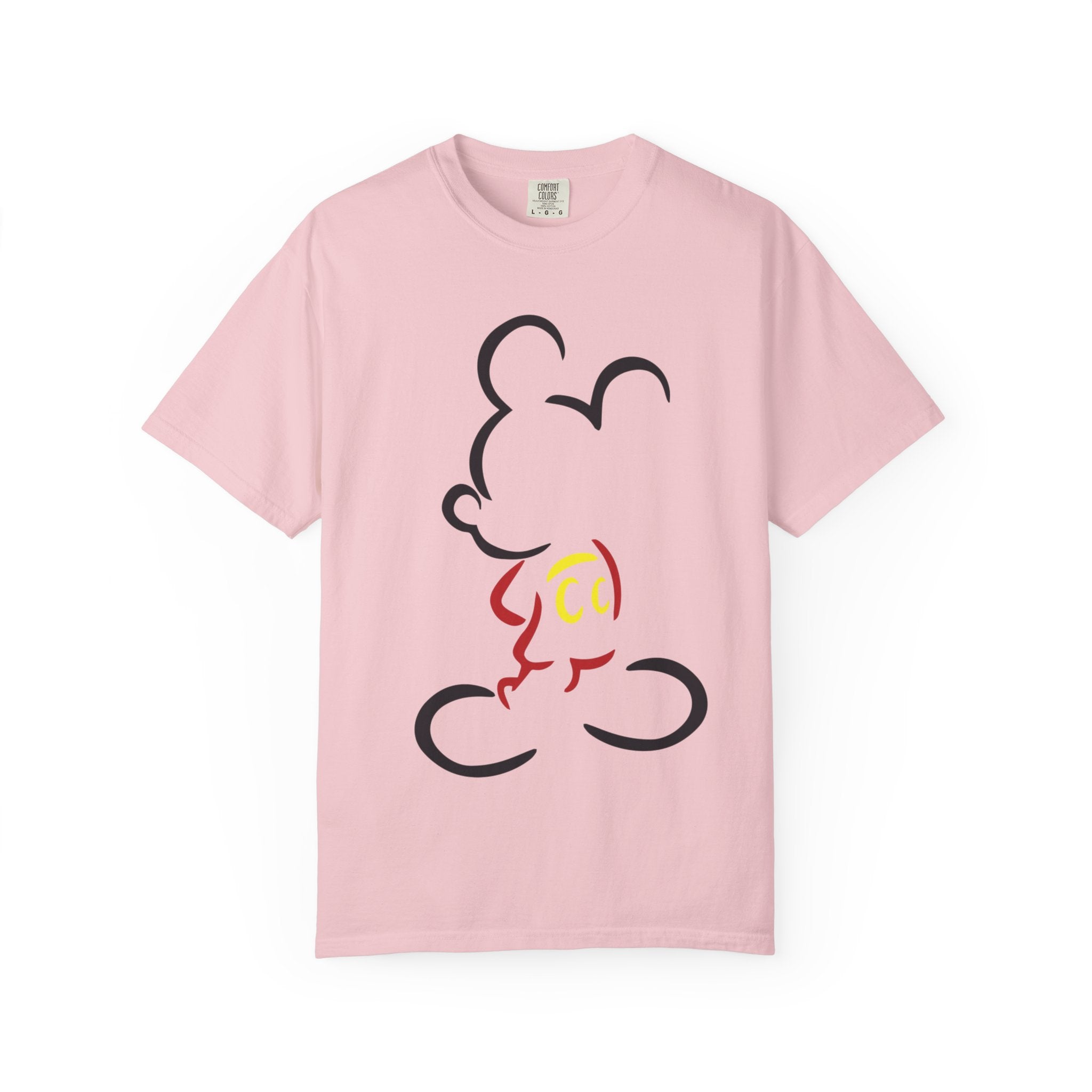 Minimalist Mouse Silhouette T-Shirt