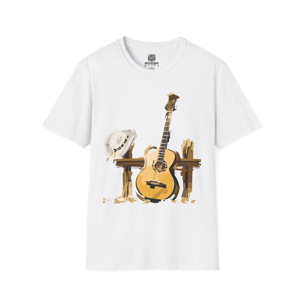 Guitar Trio T-Shirt — Acoustic Banjo Mandolin Musician Tee