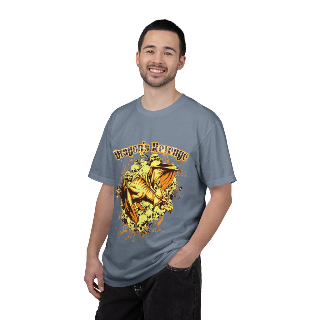 Dragon's Revenge T-Shirt — Fierce Golden Dragon Graphic Tee