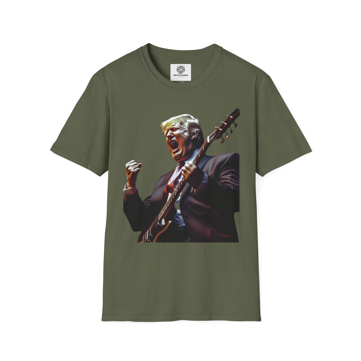 Political Rock Portrait T-Shirt