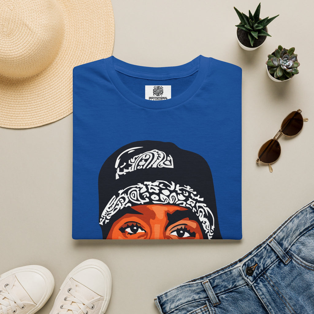 T-Shirt — Iconic  Portrait Tee with Bandana
